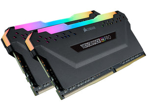 RAM Upgrade - Corsair VENGEANCE RGB PRO 128GB (4 x 32GB) DDR4 DRAM 3200MHz C16 Desktop RAM 
- Black"