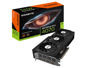 GPU Upgrade - Gigabyte GeForce RTX 4070 WINDFORCE OC 12G Graphics Card