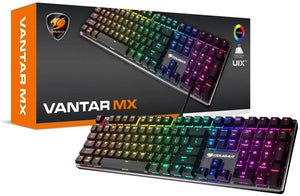COUGAR Vantar MX Mechanical Gaming Keyboard (Red Switch) with RGB (Black)