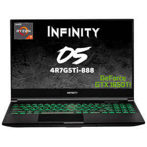 Infinity O5 Ryzen 7 GTX 1650 Ti 15.6in 120Hz Laptop